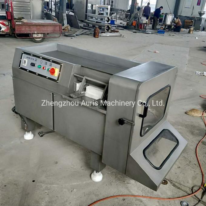 macchina della taglierina del manzo congelata 2.25kw della macchina dell'affettatrice della carne congelata 500kg/H 1