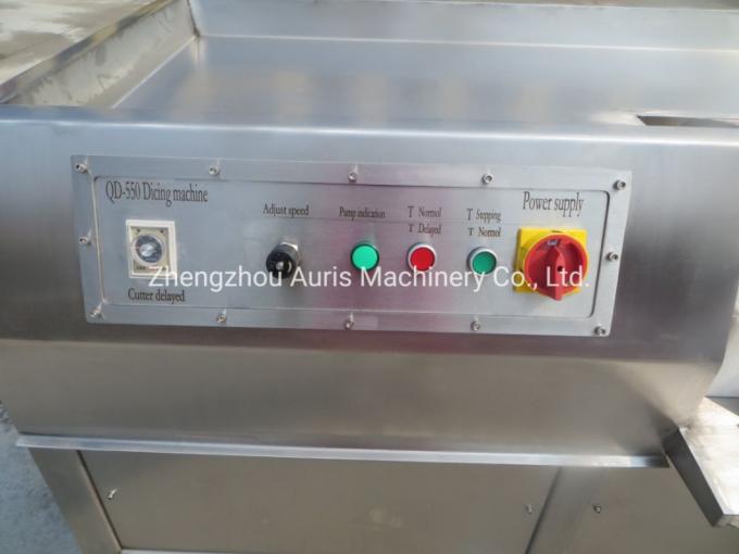 macchina della taglierina del manzo congelata 2.25kw della macchina dell'affettatrice della carne congelata 500kg/H 2