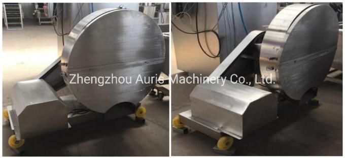 La lavorazione della carne congelata della carne di maiale lavora Digger Shaver Fish Slicer Machine a macchina 3