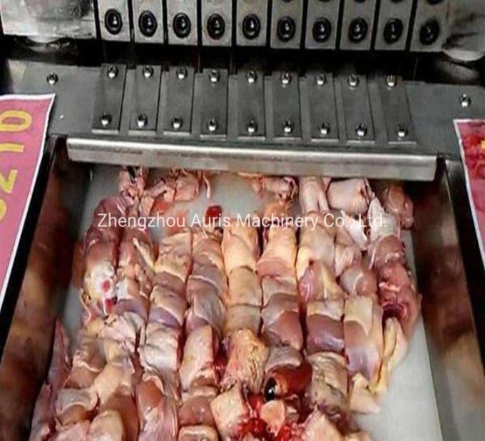Tagliatrice automatica del cubo del pollo da carne dell'osso della tagliatrice della carne dell'affettatrice 1