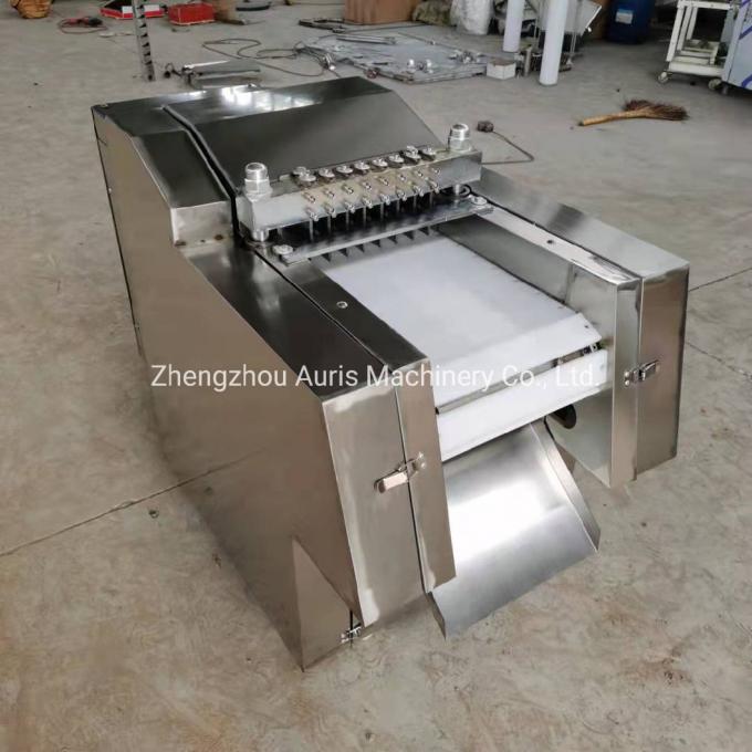 Tagliatrice automatica del cubo del pollo da carne dell'osso della tagliatrice della carne dell'affettatrice 4