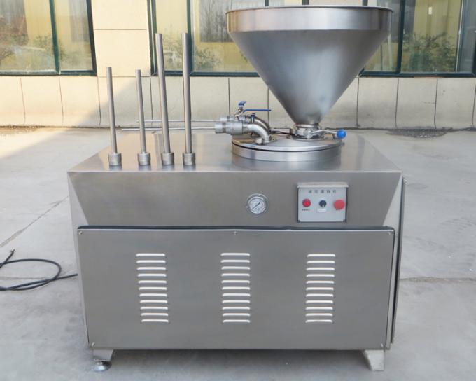 Pesce crudo che elabora la linea di produzione linea di produzione della salsiccia di pesce carne di pesce che schiaccia e che disossa la macchina del clistere della macchina