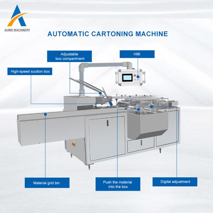 Attrezzatura di sigillatura automatica adesiva della macchina dell'alimento della colata calda orizzontale automatica del biscotto