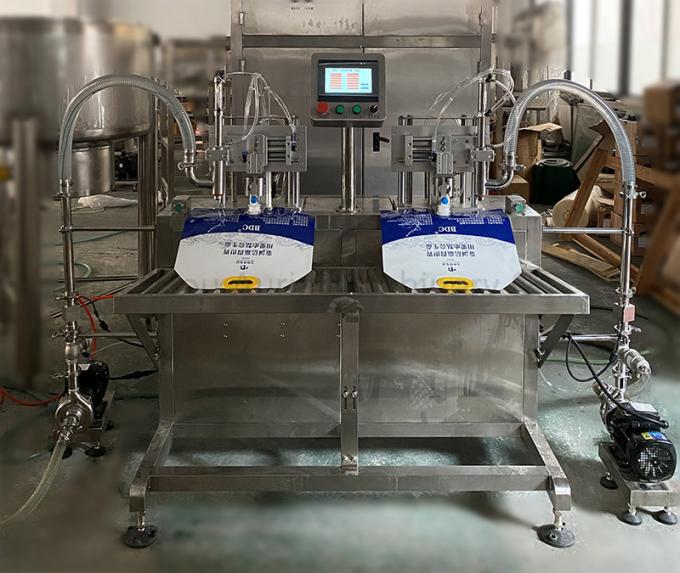 Riempitore automatico della BUSBANA FRANCESE della borsa del vino della macchina dell'imballaggio alimentare dei semi SUS304 0