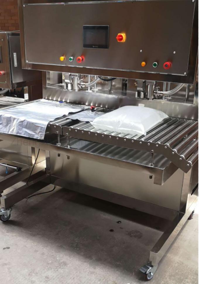 Riempitore automatico della BUSBANA FRANCESE della borsa del vino della macchina dell'imballaggio alimentare dei semi SUS304 3
