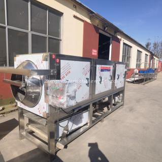 macchina industriale della friggitrice dell'arachide dei noccioli della macchina utensile dei dadi di ora 200kg 2