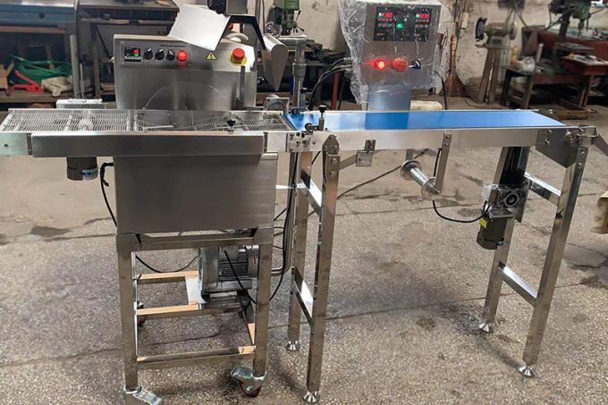 Cioccolato del cacao che elabora la linea di trasformazione del burro di arachidi elettrico del macchinario 100kg 7