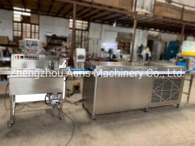Tunnel di raffreddamento elettrico di Candy di cioccolato della macchina di fabbricazione di cioccolato SUS304 1