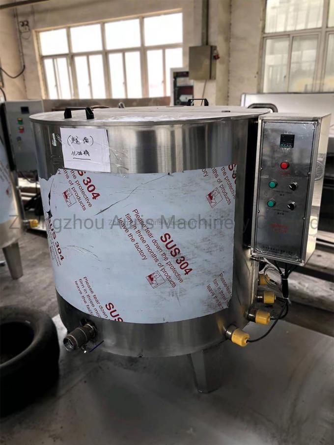 cioccolato di fusione della macchina Ss316 di fabbricazione di cioccolato 500L che tempera macchina 2
