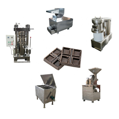 Linea di produzione completamente automatica di Antivari di cioccolato di 200kg H che frantuma lo spuntino di Peeler