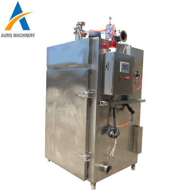 la salsiccia di fumo del vapore in lotti della macchina 50kg della carne 304ss ha fumato l'attrezzatura di elaborazione del pesce