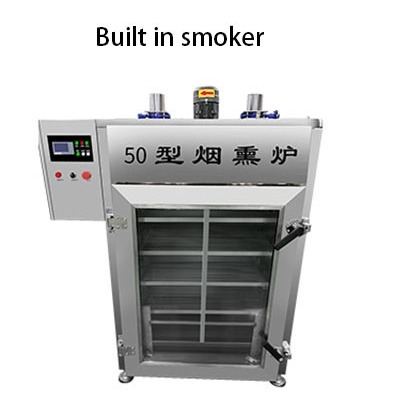 Il lotto di fumo della macchina 50kg della carne Sus304 ha asciugato all'aria il pesce che fuma Oven House