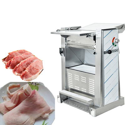 sbucciatrice grassa automatica della pelle della carne di maiale della tagliatrice della carne di maiale 750w