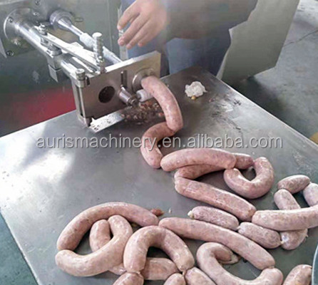 salsiccia 300kg/H che produce il manzo della macchina che annoda la macchina del tornado della salsiccia