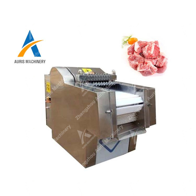 macchina di taglio a cubetti dell'affettatrice del cubo del pollo della macchina 300kg/H della carne congelata 1.5kw