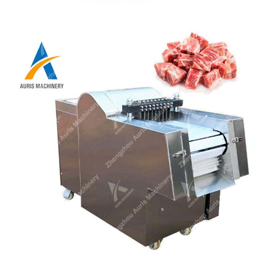 macchina di taglio a cubetti dell'affettatrice del cubo del pollo della macchina 300kg/H della carne congelata 1.5kw
