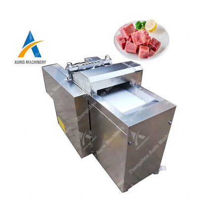 macchina di taglio a cubetti dell'affettatrice del cubo del pollo della macchina 300kg/H della carne congelata 1.5kw