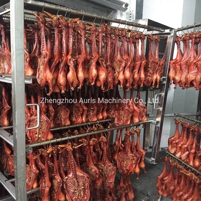 Macchina di fumo di fumo del pesce elettrico delle costole dell'agnello di taglio della macchina della carne della bistecca