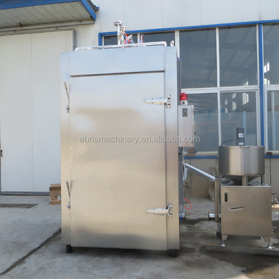 forno dell'affumicatoio della salsiccia della macchina 100kg/H del fumatore della carne di 100kg Bacth