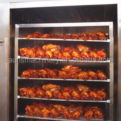 forno dell'affumicatoio della salsiccia della macchina 100kg/H del fumatore della carne di 100kg Bacth