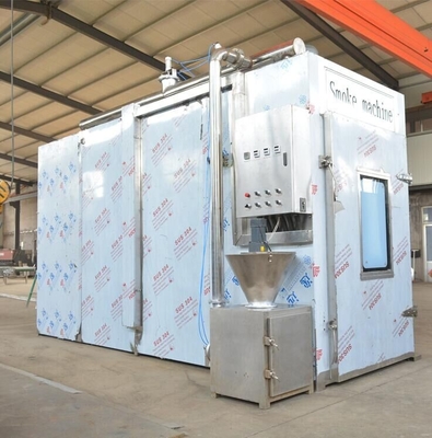forno industriale di fumo della Camera del fumo in lotti dello SpA 100kg della macchina della carne 380v