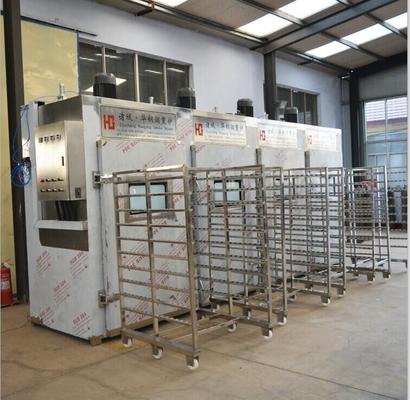 forno industriale di fumo della Camera del fumo in lotti dello SpA 100kg della macchina della carne 380v