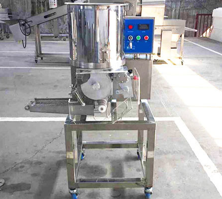 Piccolo hamburger commerciale di Patty Machine Chicken 2100PCS/H dell'hamburger che fa macchina