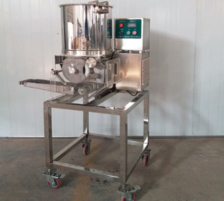 Piccolo hamburger commerciale di Patty Machine Chicken 2100PCS/H dell'hamburger che fa macchina