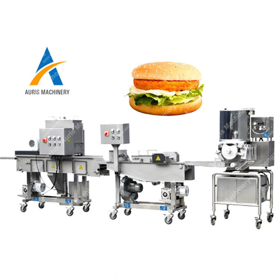 Macchina automatica della pepita di pollo dell'hamburger della macchina del creatore della torta di carne