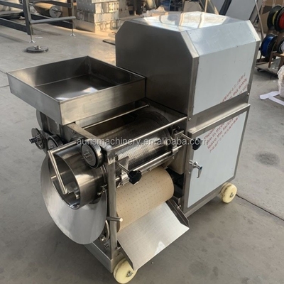 Macchine utensili del pesce di 500 kg/h che selezionano estraendo la macchina del separatore dell'osso