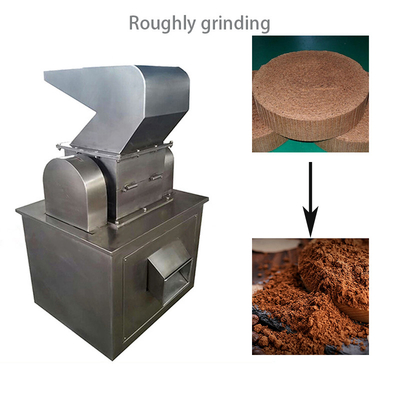 linea di produzione della polvere di cacao di 24kw Bean To Bar Chocolate Machine 200kg