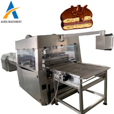 Cioccolato Candy Antivari di acciaio inossidabile del commestibile che riveste la macchina di copertura di cioccolato della macchina