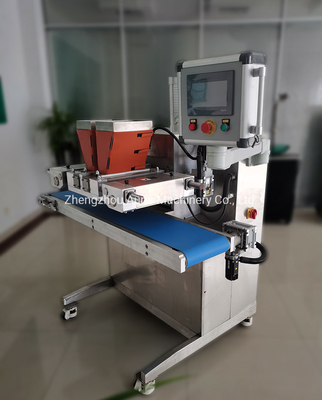 Linea di deposito ricoprente del cioccolato di 6PCS Min Chocolate Pouring Machine 304ss