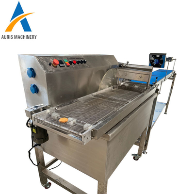 Macchina automatica piena di fabbricazione di cioccolato 250 500 cioccolato continuo di modello che tempera macchina