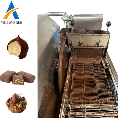 Macchina automatica piena di fabbricazione di cioccolato 250 500 cioccolato continuo di modello che tempera macchina