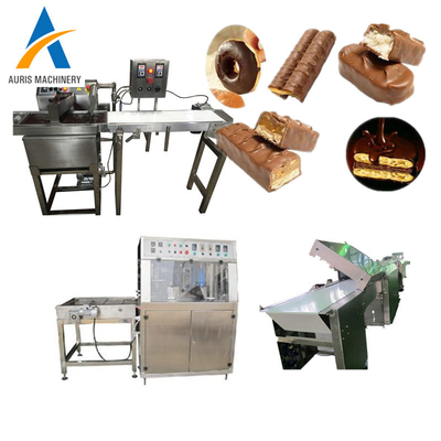 Linea di modanatura del cioccolato del tunnel di raffreddamento di Candy della macchina dell'abbigliatore del cioccolato di acciaio inossidabile