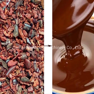 Smerigliatrice Machine del cacao della conca 50L della macchina per la frantumazione del cioccolato di acciaio inossidabile
