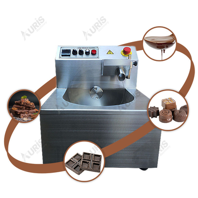 Macchina del cioccolato di carattere della macchina 8L 30L di fabbricazione di cioccolato di acciaio inossidabile 304