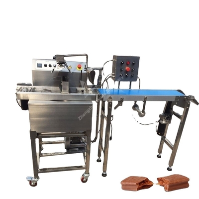 macchina ricoprente della copertura della macchina di fabbricazione di cioccolato di 15kg 30kg 60kg per i biscotti di Waffer