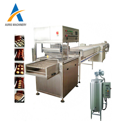 Cioccolato di verniciatura della multi del dolce del cioccolato macchina funzionale dell'abbigliatore che immerge macchina