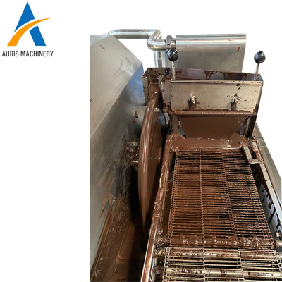 fresatrice del cioccolato di 10m Min Chocolate Tempering Machine Enrobing 304ss
