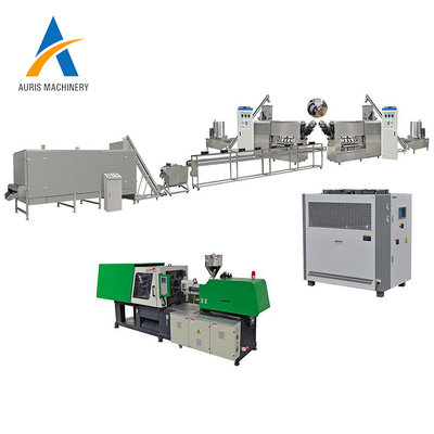 Linea di produzione animale automatica dell'impianto di lavorazione della macchina del cibo per cani dell'animale domestico