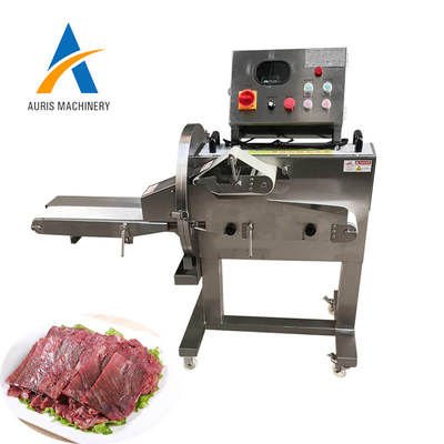 Affettatrice a scatti di taglio a cubetti cotta del petto di pollo dell'affettatrice della carne 0,77 chilowatt