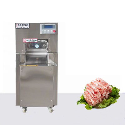 La macchina congelata della taglierina dei pezzi del rotolo del manzo ha raffreddato il montone che taglia 550w a pezzi di congelamento