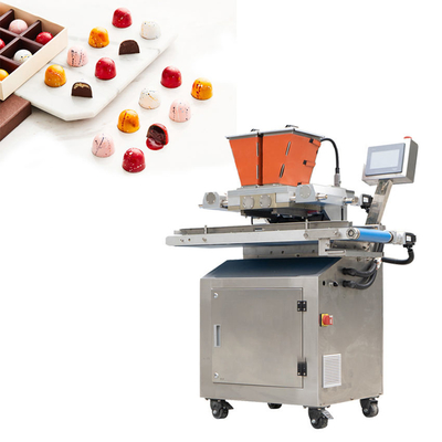doppi di pepita di cioccolato sparati di colori 2d/3d uno che fanno l'erogatore di deposito del cioccolato della macchina